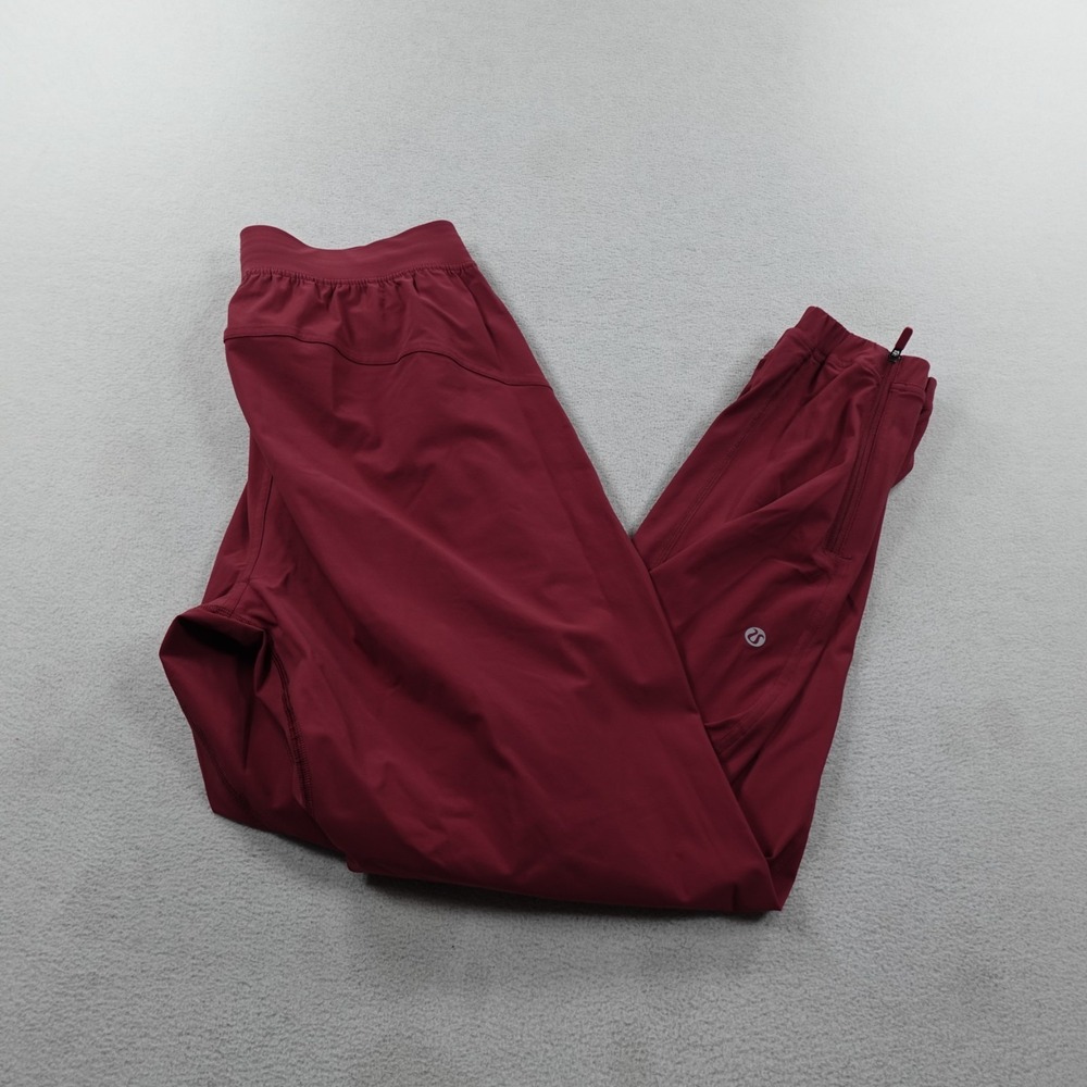 Lululemon Adapted State High Rise Jogger Womens 6 Red Performance Gym Running